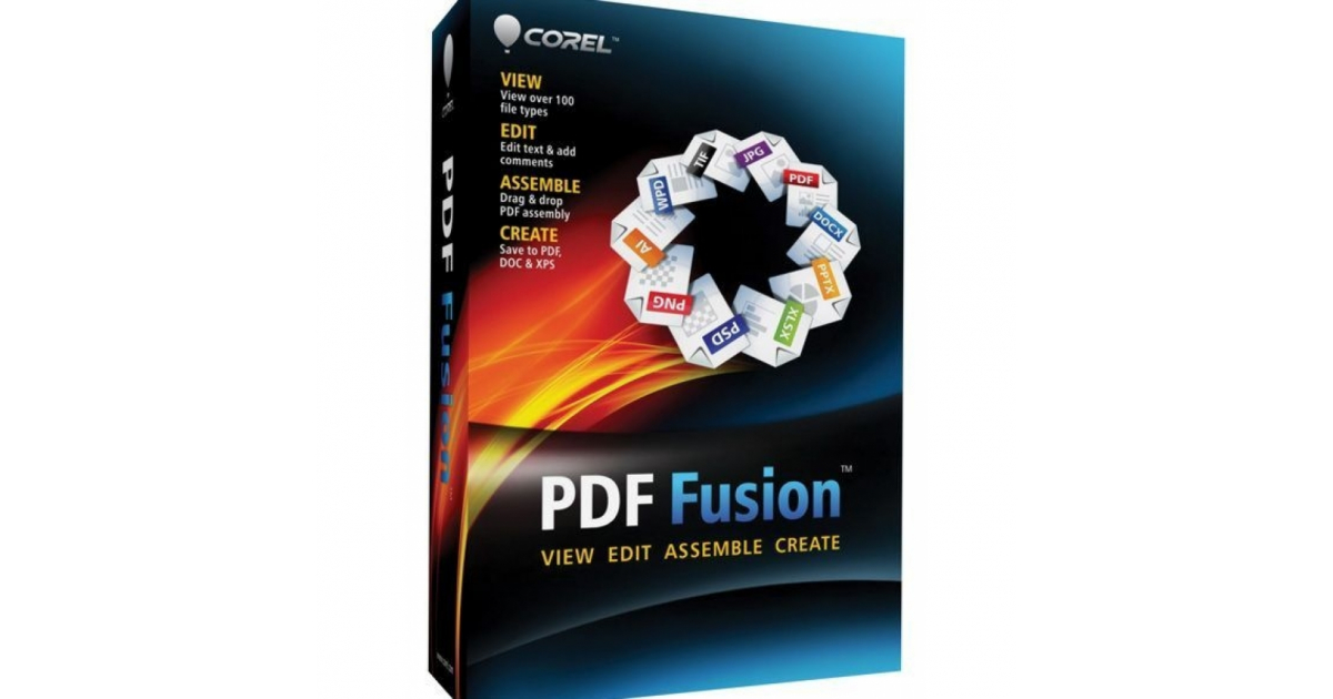 Offers Corel PDF Fusion