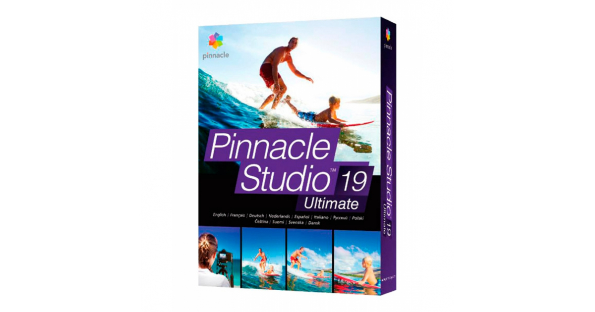 Pinnacle Studio 19 Ultimate, upgrade (PU) v češtině 