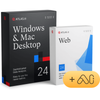 ATLAS.ti 24, License Win/Mac + web, předplatné na 1 rok