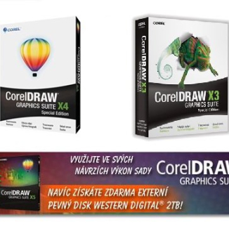 CorelDRAW GS X4 CZ SE v prodeji! 