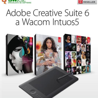 Adobe Creative Suite 6 + Wacom Intuos5 v ceně!