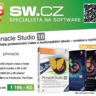 Nové Pinnacle Studio 16