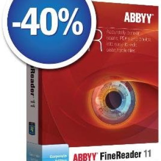 Sleva 40% na ABBYY-FineReader