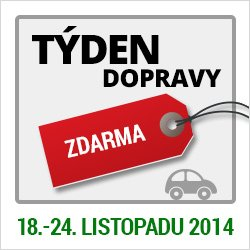 Týden dopravy zdarma!