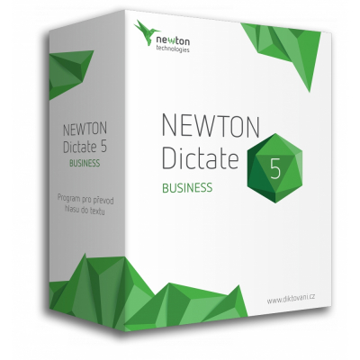 NEWTON Dictate 5 Business CZ - elektronická licence                    