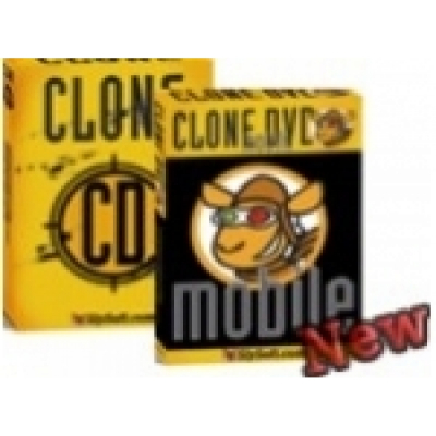 CloneCD + CloneDVD Mobile - Neomezená licence                    