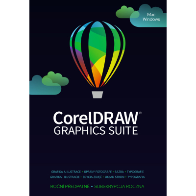 CorelDRAW Graphics Suite Classroom 15+1, CorelSure Maintenance, prodloužení podpory na 1 rok                    