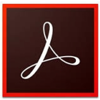 Adobe Acrobat Professional pro týmy MP ML (vč. CZ), 12 měsíců                    