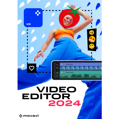 Movavi Video Editor 2024 Business, celoživotní licence                    