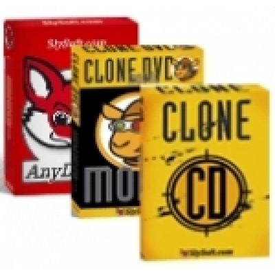 AnyDVD HD + CloneDVD 2 + CloneCD - Licence na 1 rok                    