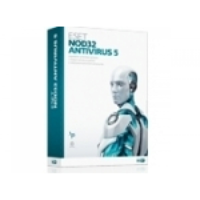 ESET NOD32 Antivirus 5, licence na 3 roky, 1 PC                    